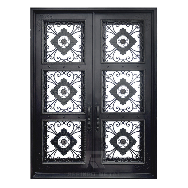 The Sevilla Rose | Wrought Iron Door