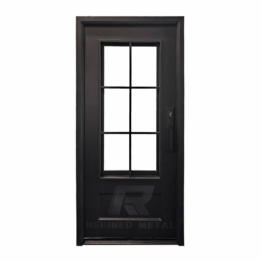 The Hudson Lite | Steel Glass Door