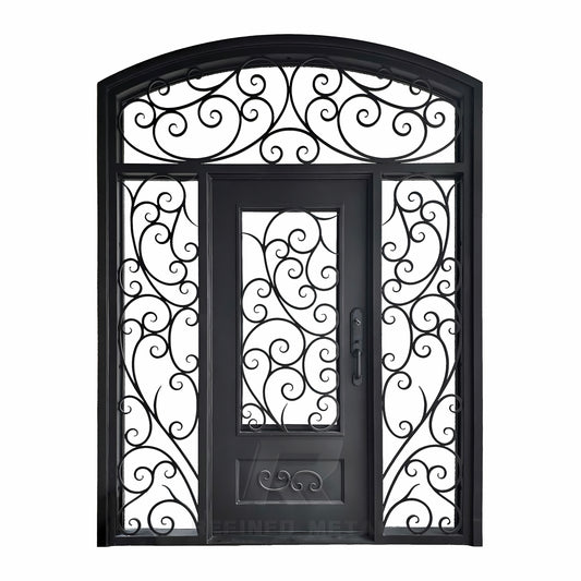 The Valencia Breeze | Wrought Iron Door