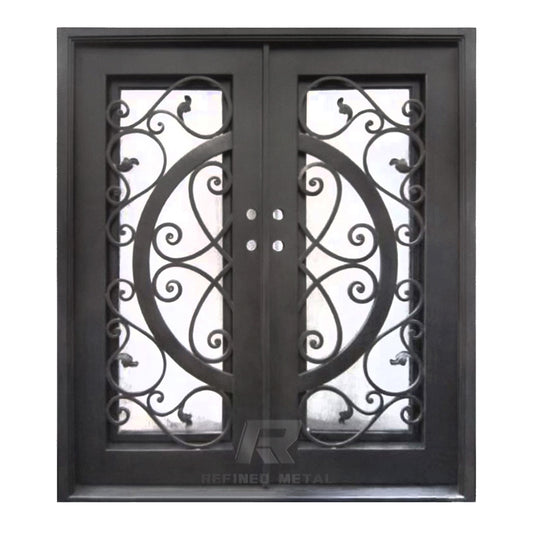 The Valencia Eclipse | Wrought Iron Door