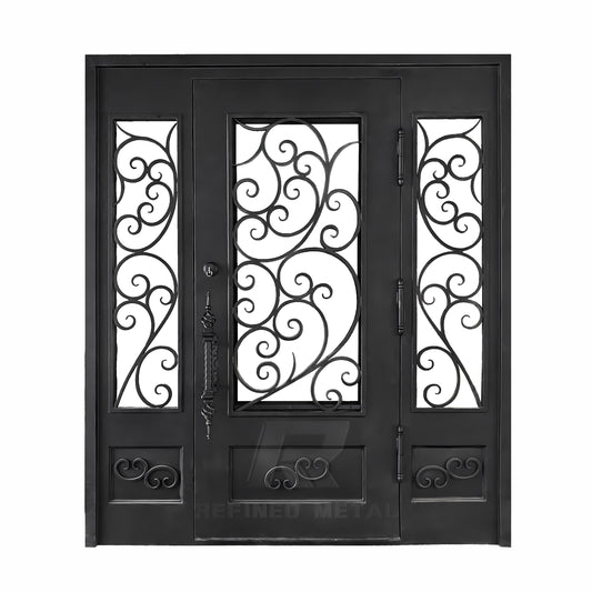 The Bella Vista | Wrought Iron Door