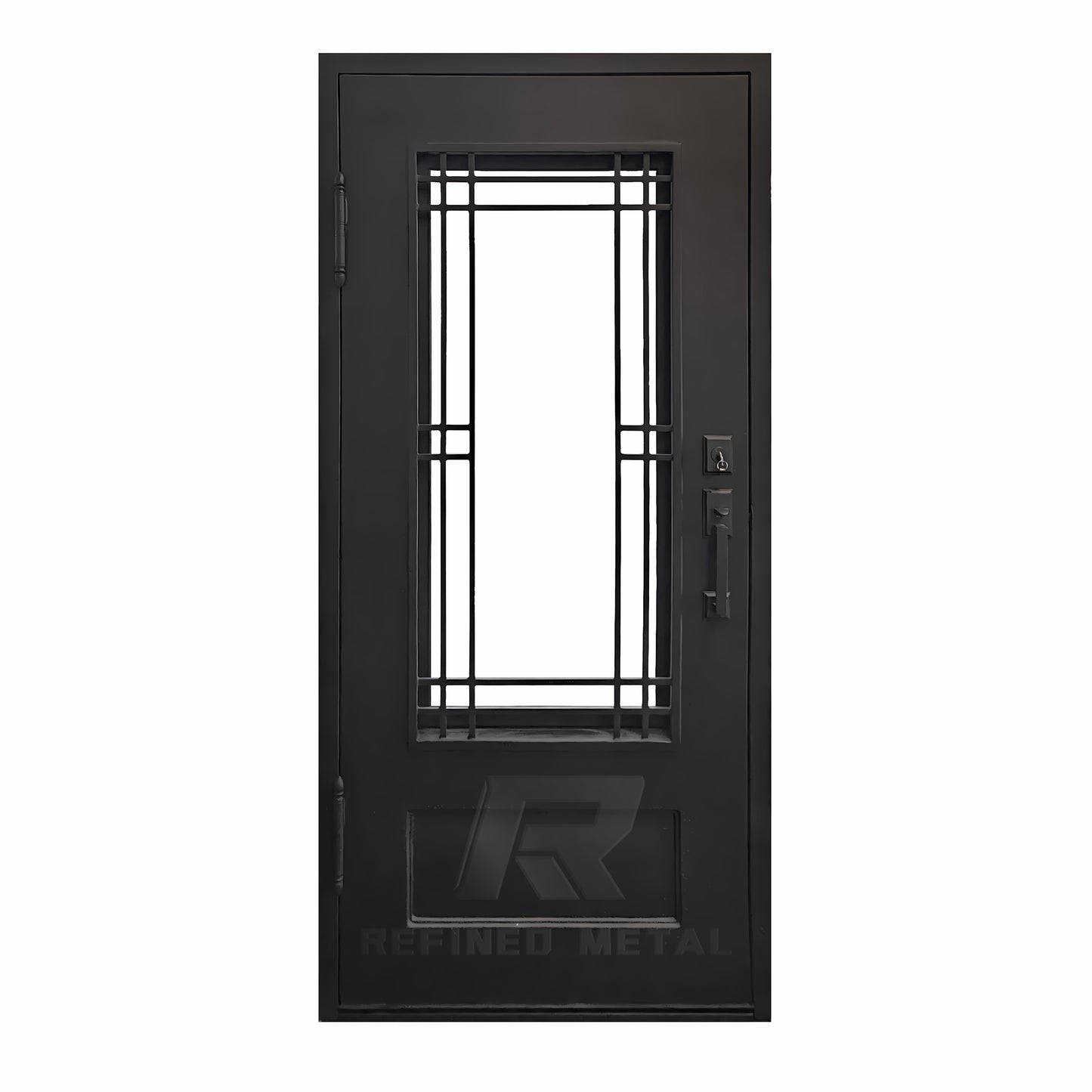 The Lexington Grid | Modern Iron Door