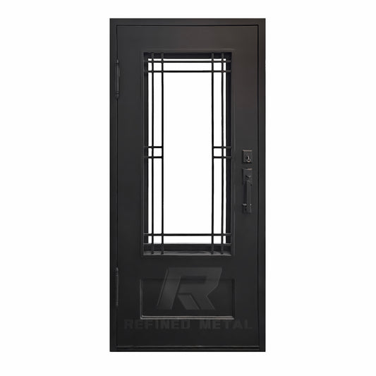The Lexington Grid | Modern Iron Door